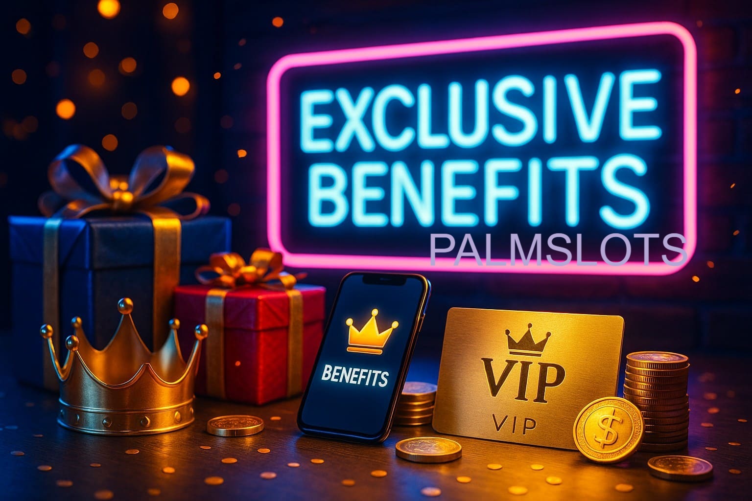 Benefícios do PALMSLOTS